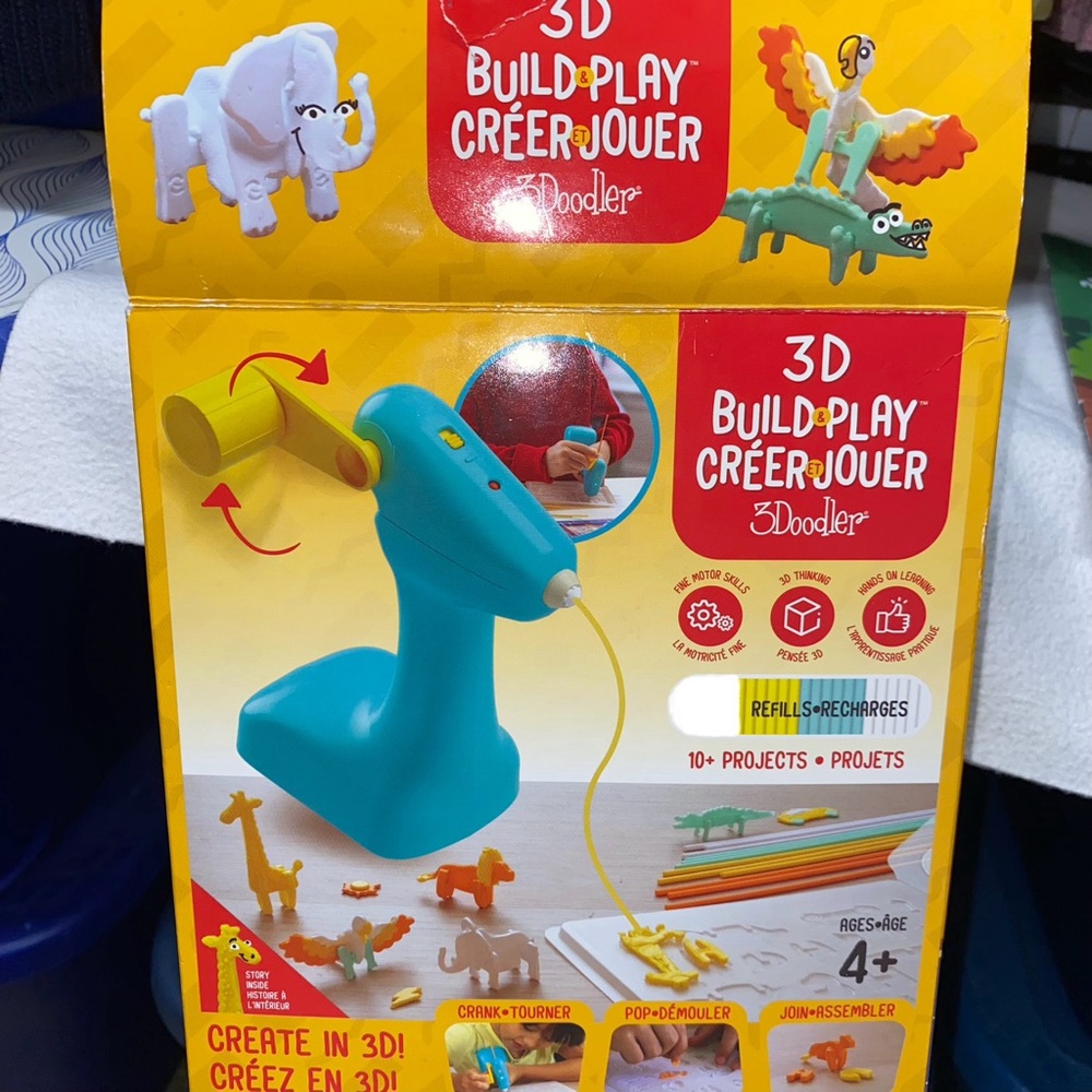 3D Build & Play Set 3Doodler 3DHand crank